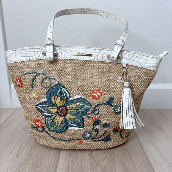 Brahmin Medium Bowie Natural Dixon - Picture 5 of 16